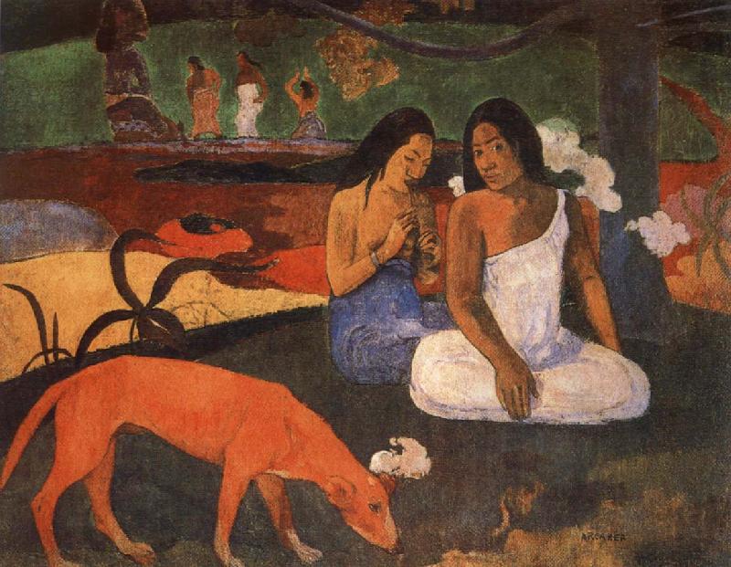 Paul Gauguin Pastime oil painting image